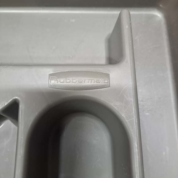 Rubbermaid Small Cutlery Tray In The Color Gray - Picture 2 of 4